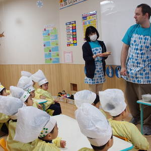【2歳児クラス動画】Job Training ～Chef～ ／ ピザトースト作り