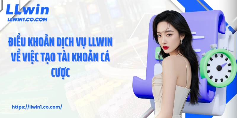 Điều khoản dịch vụ LLwin về việc tạo tài khoản cá cược