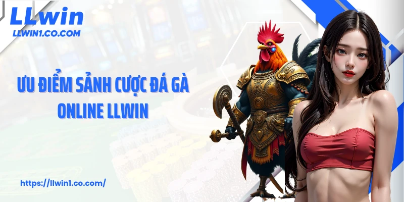 Ưu điểm sảnh cược đá gà online LLwin
